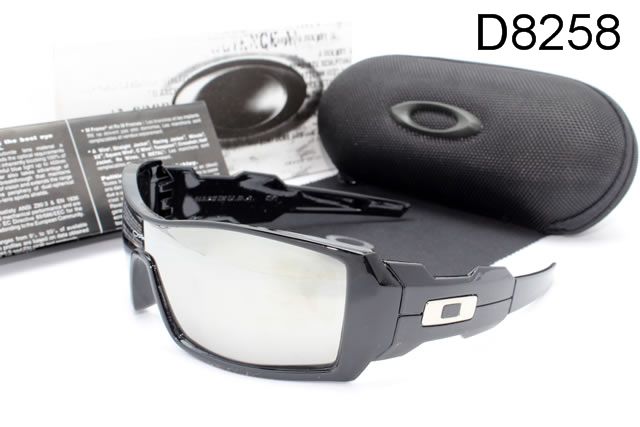 Oakley Oil Rig AAA Occhiali Da Sole Nero Telaio Bianco Lente