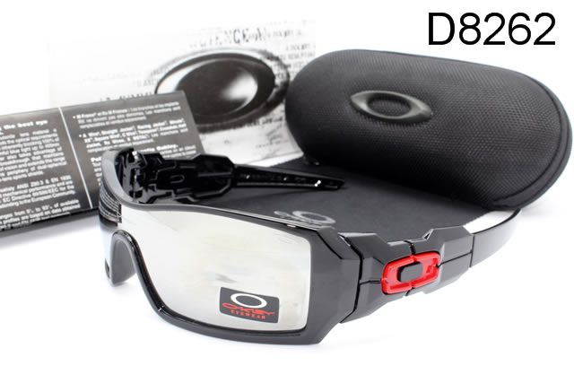 Oakley Oil Rig AAA Occhiali Da Sole Nero Telaio Bianco Lente