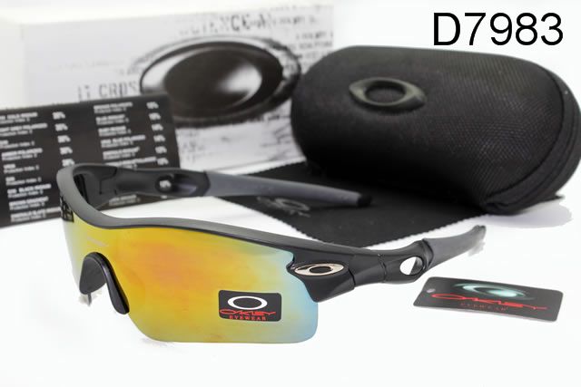 Oakley Radar Path AAA Occhiali Da Sole Nero Telaio Giallo Lente