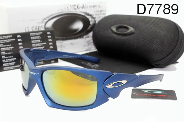 Oakley Scalpel AAA Occhiali Da Sole Blu Telaio Giallo Lente