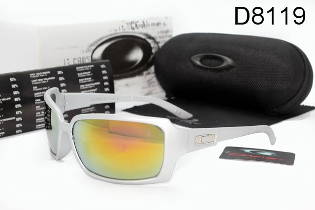 Oakley Sliver AAA Occhiali Da Sole Argento Telaio Giallo Lente