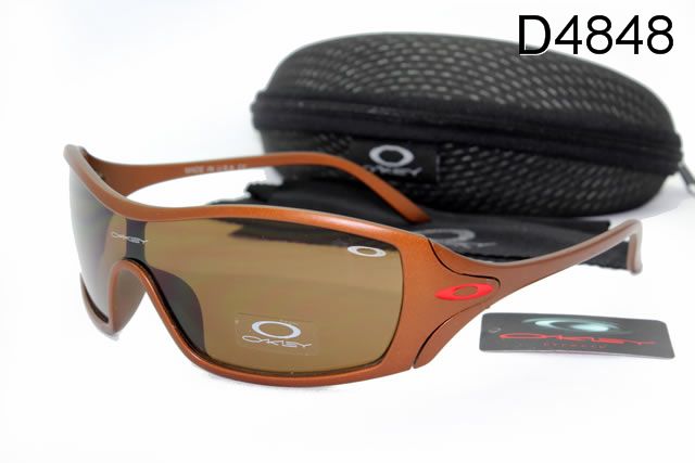 Oakley Dart Occhiali Da Sole Shield Marrone Abbronzatura