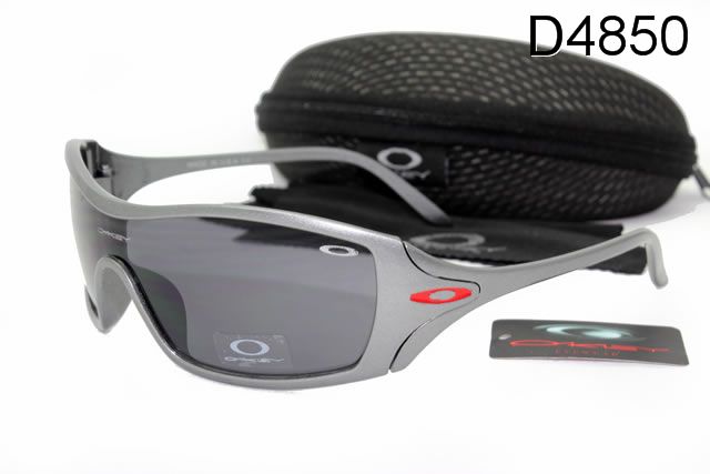 Oakley Dart Occhiali Da Sole Shield Argento Grigio