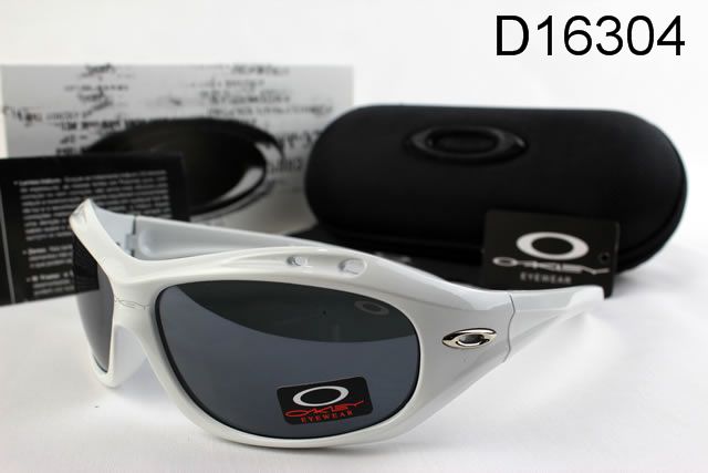 Oakley AAA Active Occhiali Da Sole Argento Bianco Telaio Grigio Lente