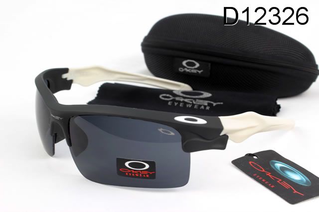 Oakley Fast Jacket Occhiali Da Sole Nero Bianco Profondità Grigio