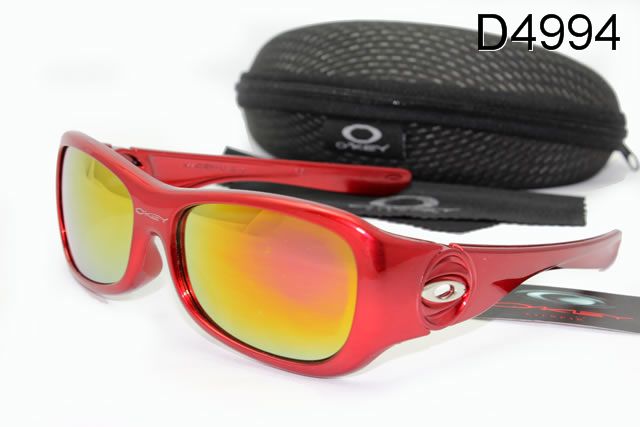 Oakley Flaunt Occhiali Da Sole Rosso Telaio Colorato Lente