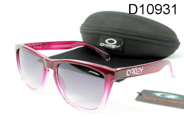 Oakley Frogskins Occhiali Da Sole Transparent Rosso Telaio