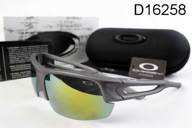 Oakley AAA Commit Occhiali Da Sole Grigio Telaio Giallo Lente