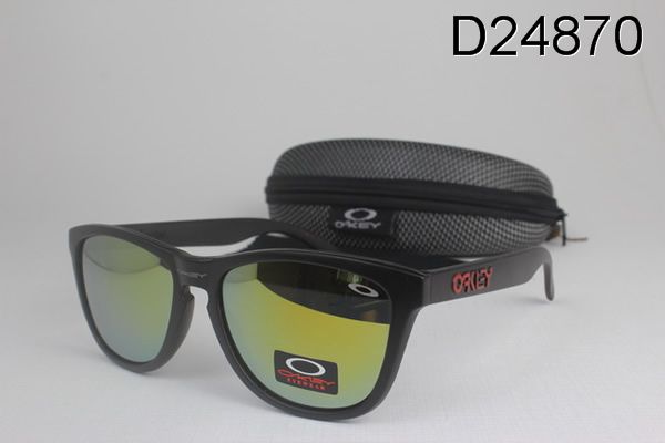 Oakley Frogskins Occhiali Da Sole Nero Luce Giallo Lente