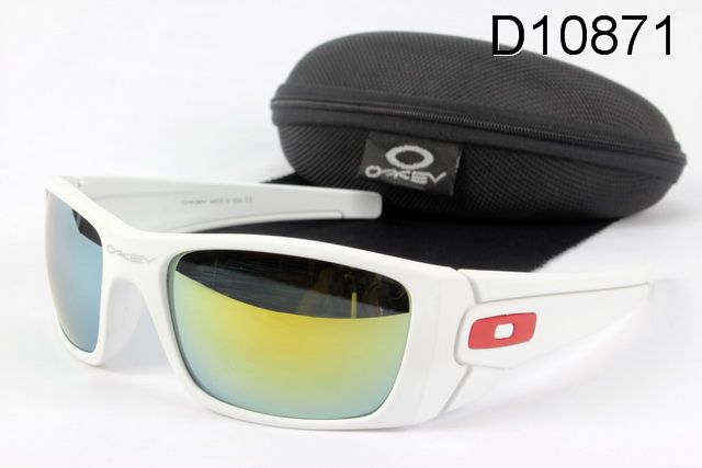 Oakley Fuel Cell Occhiali Da Sole Bianco Telaio Luce Giallo Lente