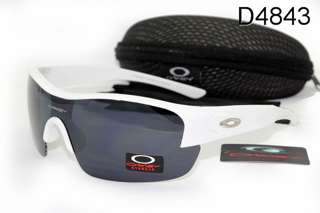 Oakley Sport Occhiali Da Sole Shield Bianco Telaio