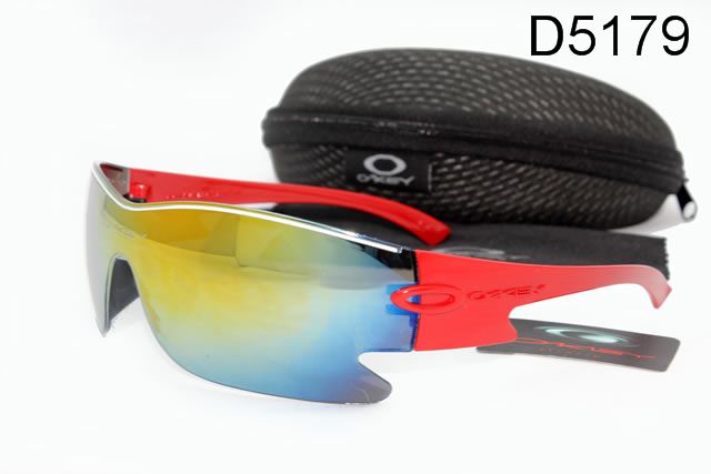 Oakley Sport Occhiali Da Sole Shield Giallo Blu Rosso