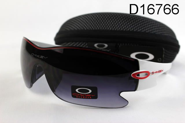 Oakley Sport Occhiali Da Sole Shield Nero Bianco