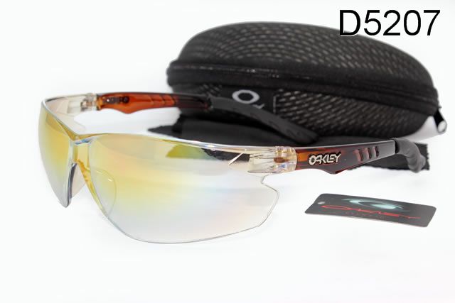 Oakley Sport Occhiali Da Sole Shield Giallo Transparent Scuro Rosso Nero