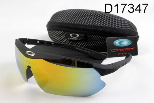 Oakley Sport Occhiali Da Sole Shield Giallo Blu Nero