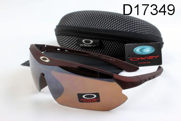 Oakley Sport Occhiali Da Sole Shield Marrone Abbronzatura