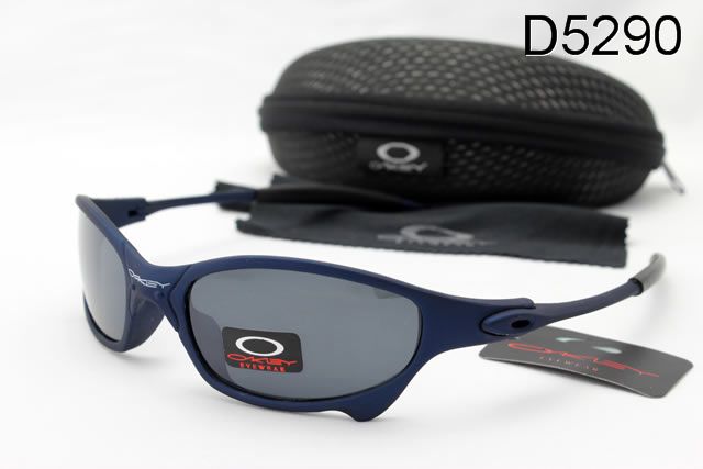 Oakley Juliet Occhiali Da Sole Nero Blu Grigio