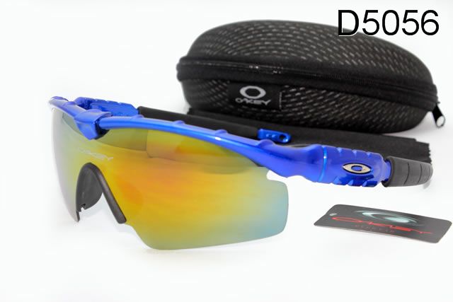 Oakley M Frame 2.0 Strike Occhiali Da Sole Giallo Blu Lente Blu Nero Telaio