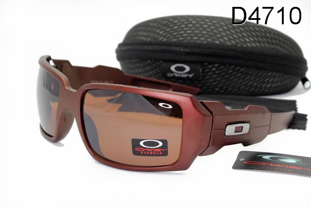 Oakley Oil Drum Occhiali Da Sole Scuro Rosso Telaio