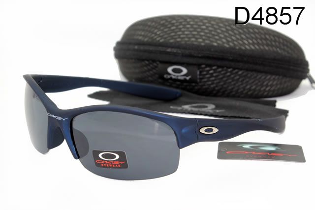 Oakley Quarter Jacket Occhiali Da Sole Scuro Blu Grigio