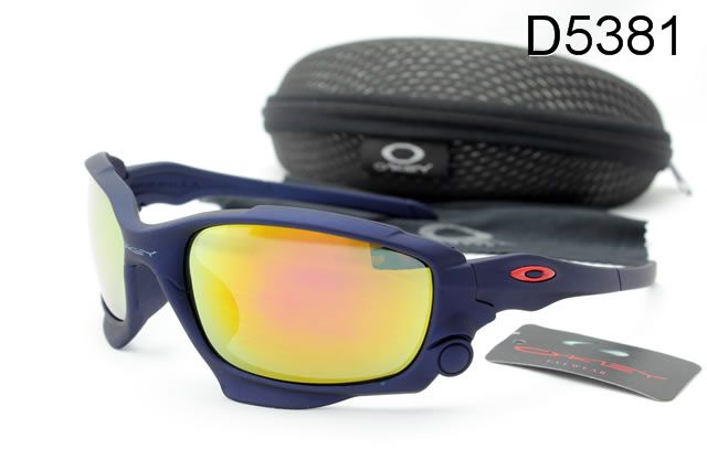 Oakley Jawbone Occhiali Da Sole Multicolore Lente Blu Telaio