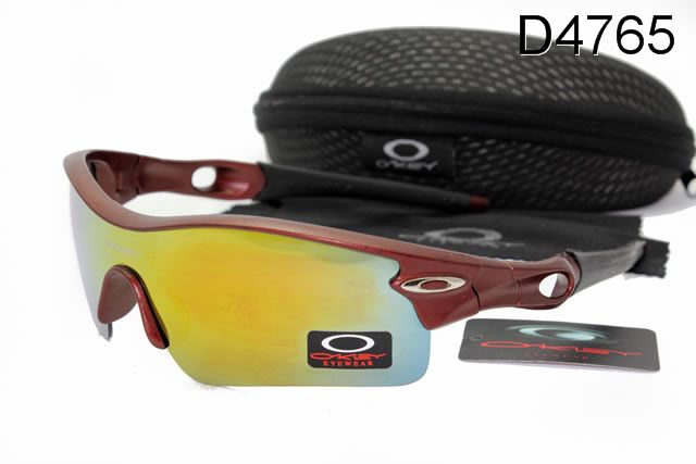 Oakley Radar Path Occhiali Da Sole Giallo Blu Lente Scuro Rosso Telaio