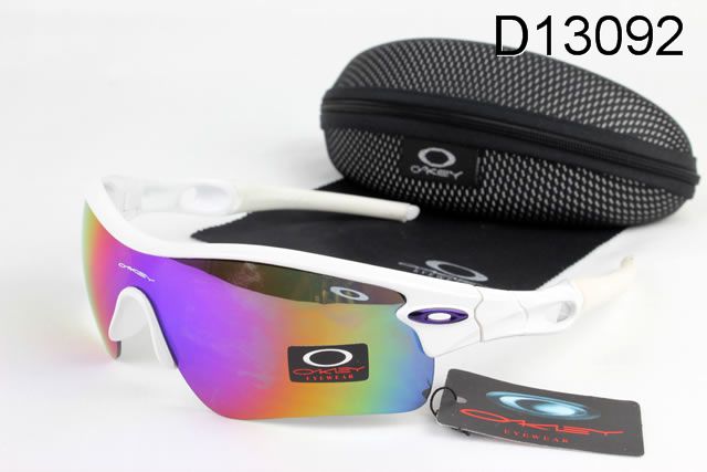 Oakley Radar Path Occhiali Da Sole Multicolore Lente Bianco Telaio