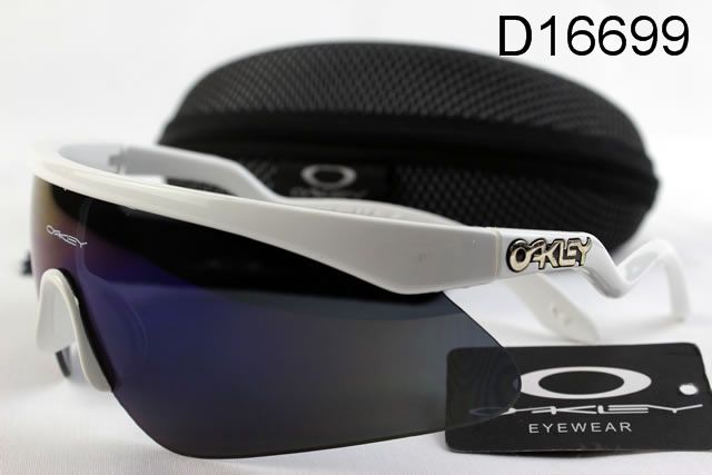 Oakley Razor Blades Occhiali Da Sole Bianco Telaio