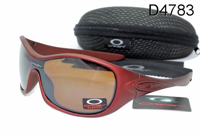 Oakley Speechless Occhiali Da Sole Scuro Rosso Telaio Abbronzatura Lente