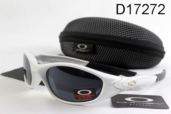 Oakley Straight Jackets Occhiali Da Sole Bianco Telaio