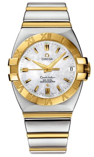 Omega Constellation Double Eagle Chronometer Series Fashionable Mens Wristwatch-1390.70.00