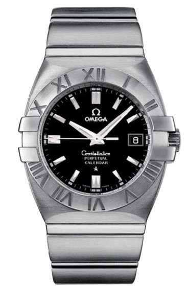 Omega Constellation Double Eagle Chronometer Series Mens Stainless Steel Wristwatch-1513.51.00