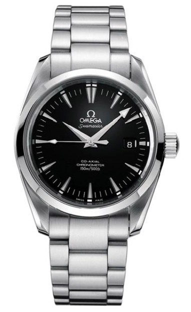 Omega Seamaster Aqua Terra Series Mens Stainless Steel Wristwatch-2503.50.00