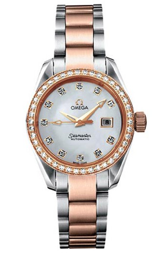 Omega Seamaster Aqua Terra Series Ladies Fashionable Wristwatch-2365.75.00
