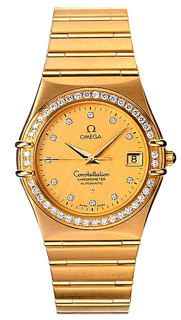 Omega Constellation Chronometer 18k Rose Gold Mens Automatic COSC Wristwatch 1107.15.00