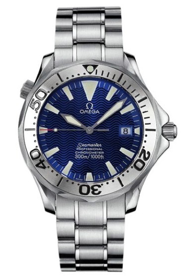 Omega Seamaster Series Mens Stainless Steel Wristwatch-2255.80.00
