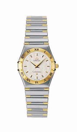 Omega Constellation 18kt Gold Mini Ladies Quartz Watch 1372.30.00