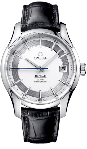 Omega Deville Hour Vision Stainless Steel Mens Automatic Wristwatch 431.33.41.21.02.001