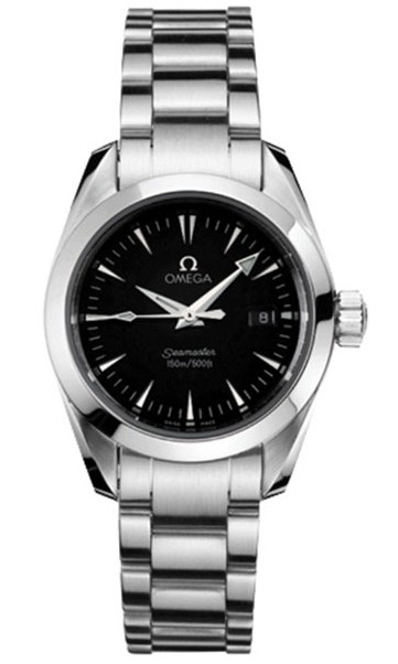 Omega Seamaster Aqua Terra Series Ladies Stainless Steel Wristwatch-2577.50.00