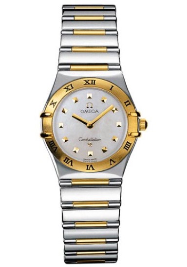 Omega Constellation 18kt Yellow Gold Mini Ladies Quartz Watch 1371.71.00