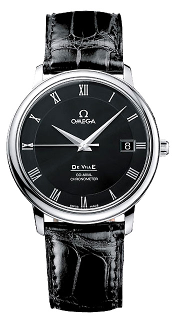 Omega DeVille Prestige Automatic Mens Automatic Wristwatch 4875.50.01