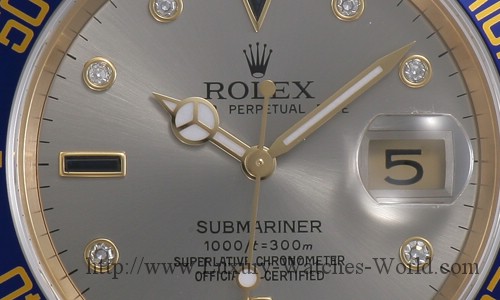 Rolex Submariner 18k & SS RX1535