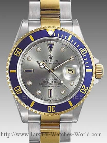 Rolex Submariner 18k & SS RX451