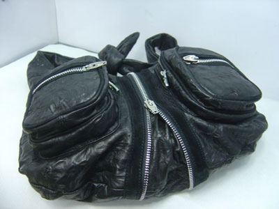 Alexander Wang Leather Duffle Bag 24835 black