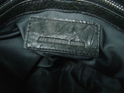 Alexander Wang Leather Duffle Bag 24835 black