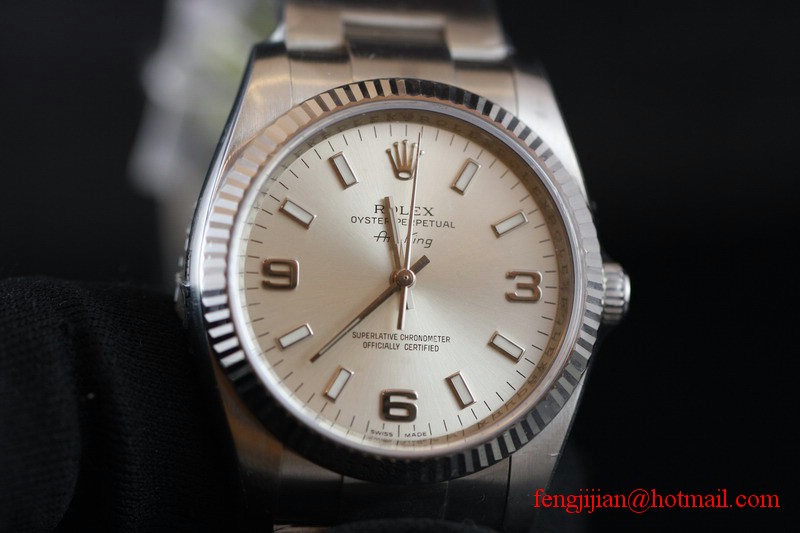 Rolex Steel Air-King Watch 114234-70190