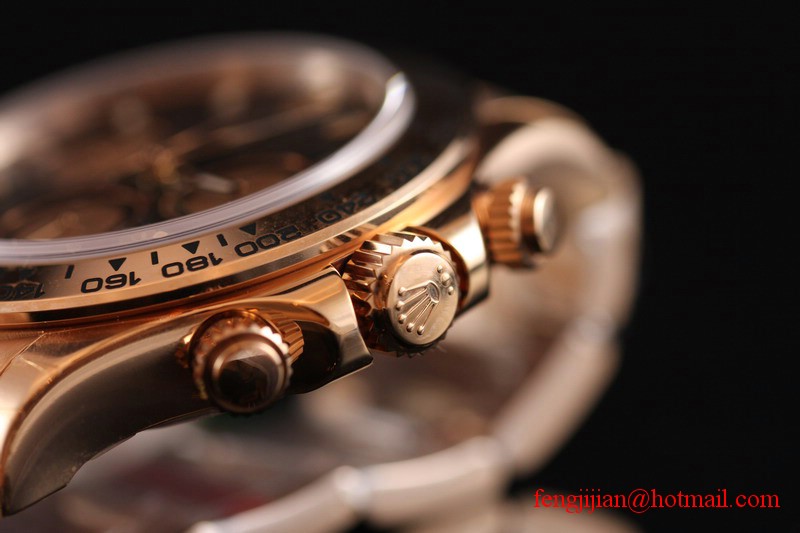 Rolex Rose Gold Cosmograph Daytona Watch 116505-78595