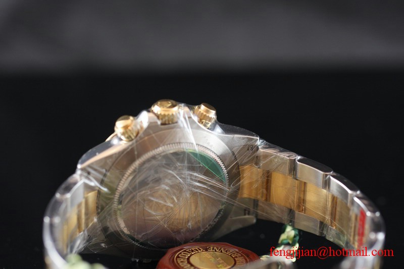 Rolex Certified Two-Tone Steel Gold Cosmograph Daytona Watch 116523-78593