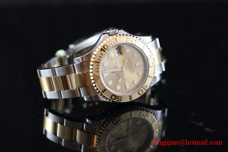 Rolex Steel Gold Yachtmaster Watch 168623-78753