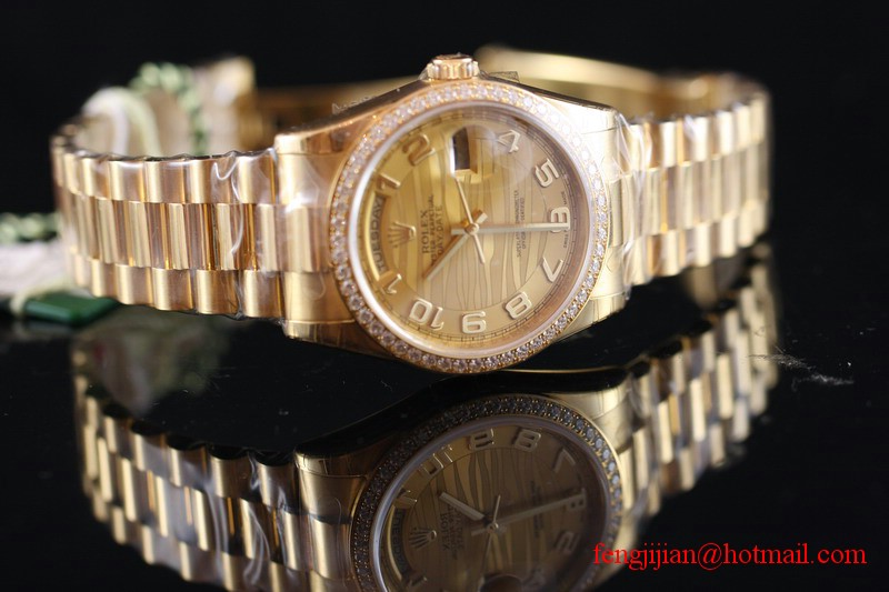 Rolex Yellow Gold Day-Date President Watch 118238-83208